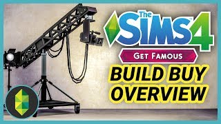 The Sims 4 Get Famous - Build Buy Overview