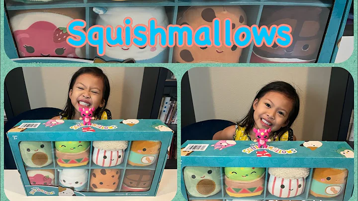Unboxing Squishmallows|What are Squishmallows' names?|Learn Numbers|Stuffed Toy