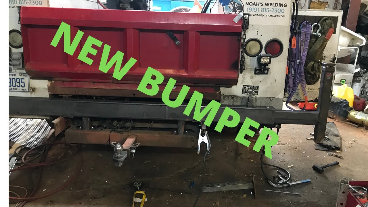 TRUCK BUMPER BUILD/ AUTO CRANE OUTRIGGERS PT2 YouTube