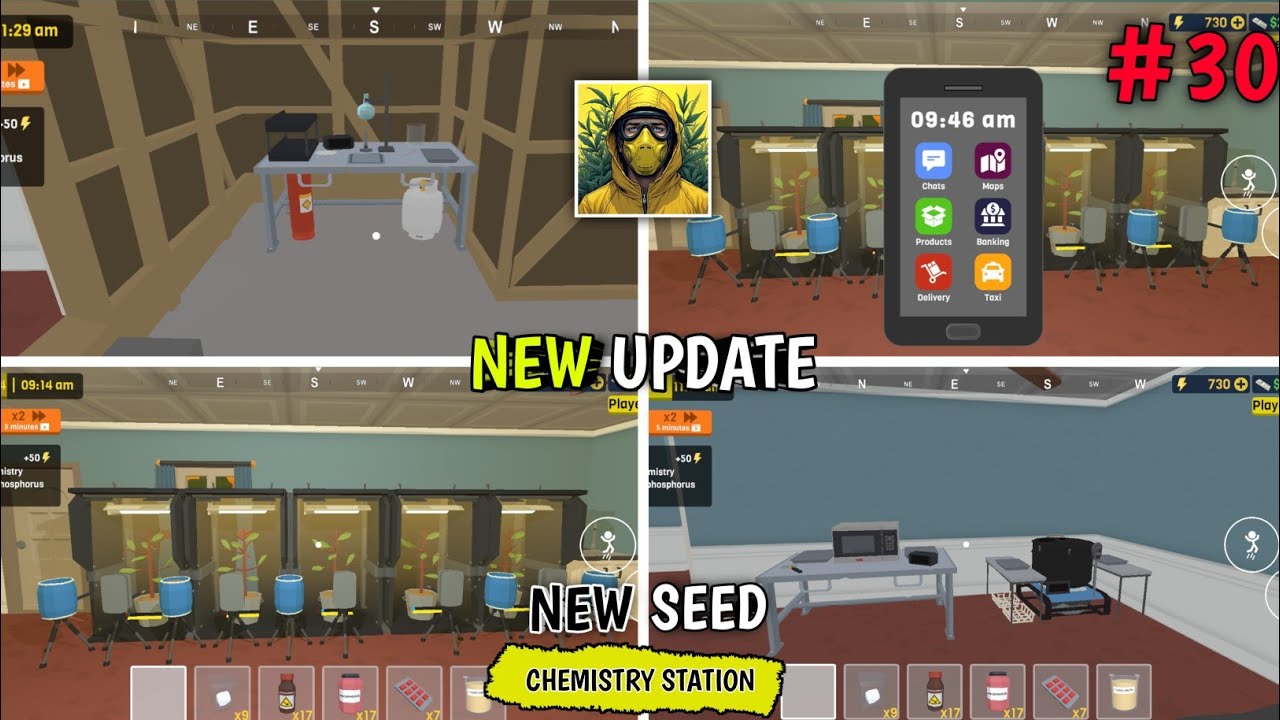 New Update in substance syndicate tycoon v * Chemistry Station unlock * | #30