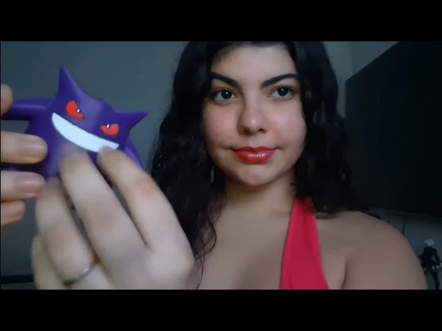 ASMR caseirinho: Tapping em bonecos geek 🎮