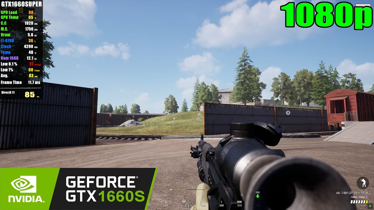 GTX 1660 SUPER | Squad - 1080p