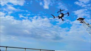 Drone Inspaction At Platform