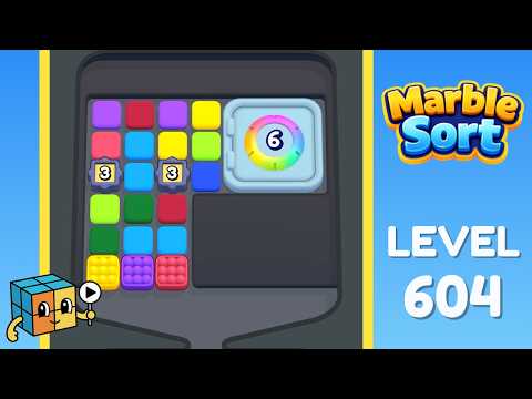Marble Sort level 604 walkthrough video cover