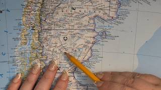 ASMR ~ Chubut, Argentina History & Geography ~ Soft Spoken Map Tracing Google Earth screenshot 4