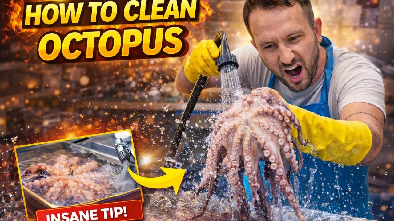 How to clean OCTOPUS! - YouTube