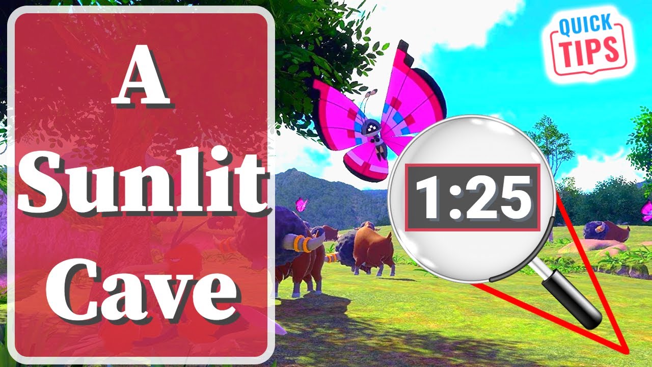 New Pokemon Snap - A Sunlit Cave - A Guide To A Sunlit Cave Request