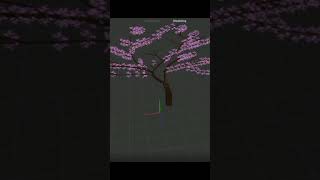How to make cherry blossom tree in prisma 3D|how to make 3D model