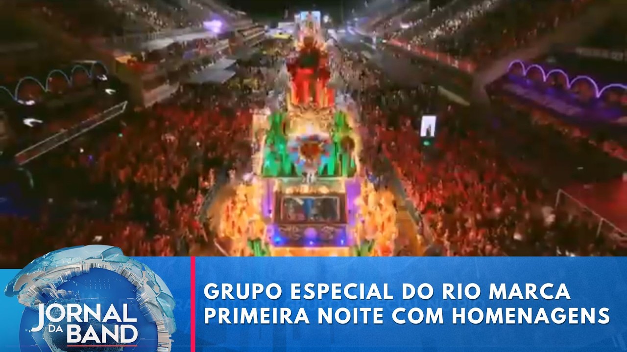 Veja os principais momentos das escolas de samba no RJ | Jornal da Band