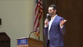 Donald Trump Jr.'s speaking event at UF sparks protests