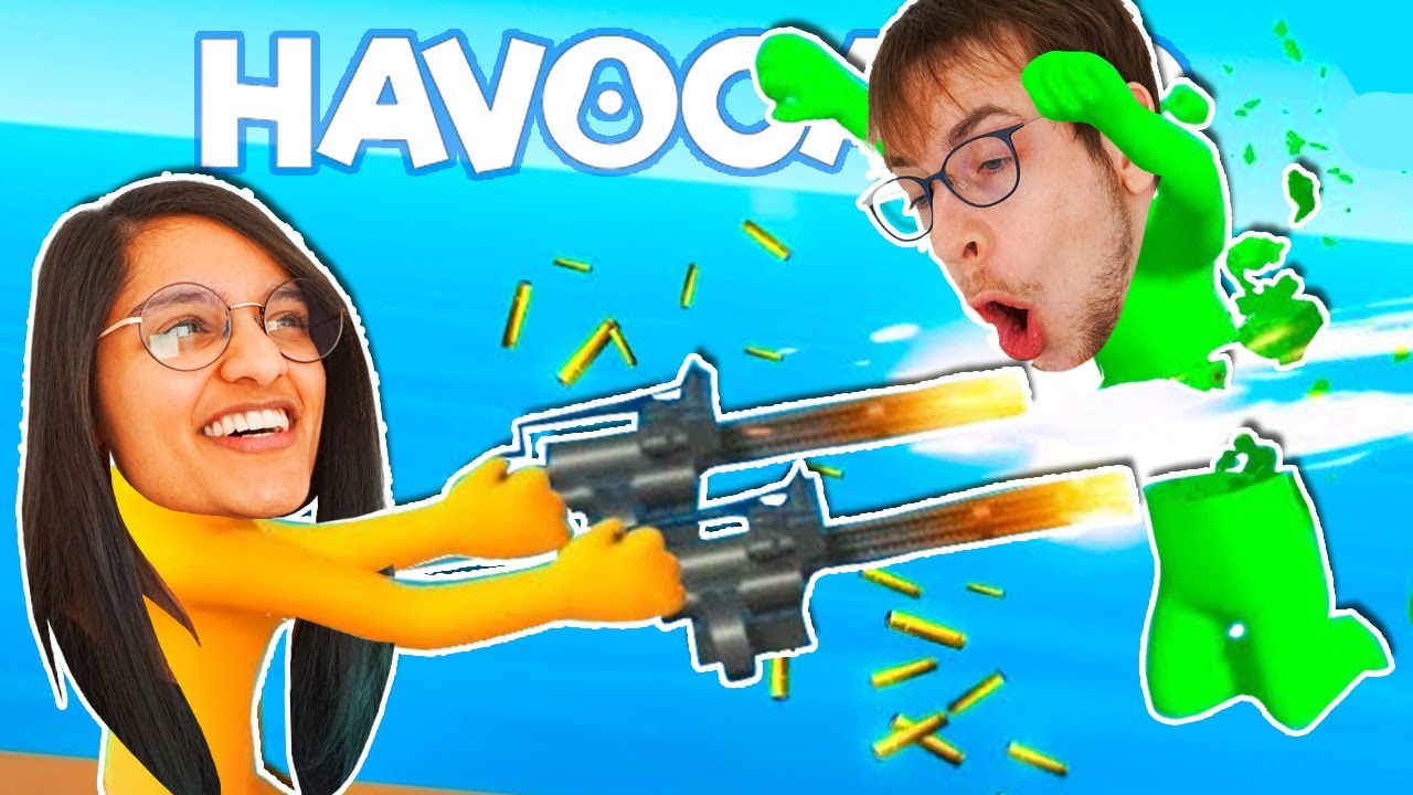 SAMMIE UDSLETTER ROBIN I HAVOCADO! - Gang beasts og Stickfight!