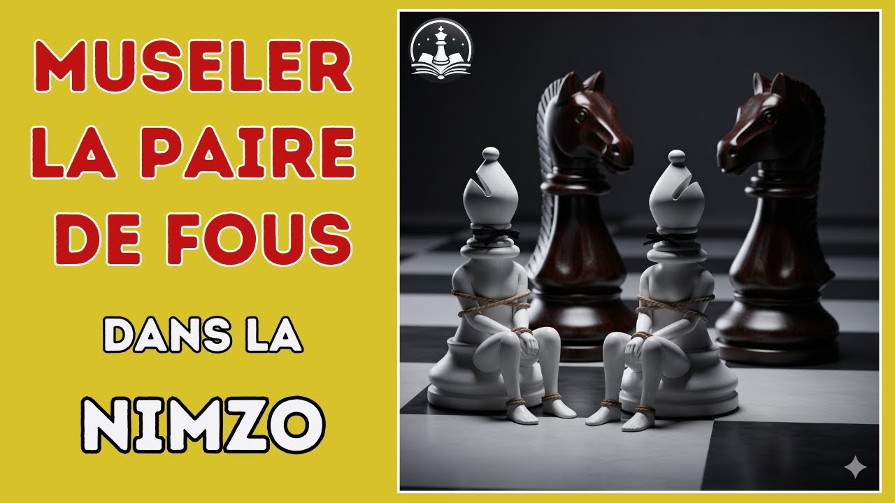 Comment neutraliser la paire de fous dans la Nimzo-Indienne 3.f3 : une partie modèle de Carlsen !