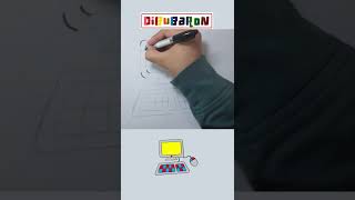 Dibujando una computadora | Dibujos faciles