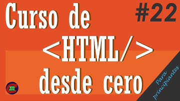 Curso HTML desde cero para principiantes 22 | elemento video | agregar un video a una página web