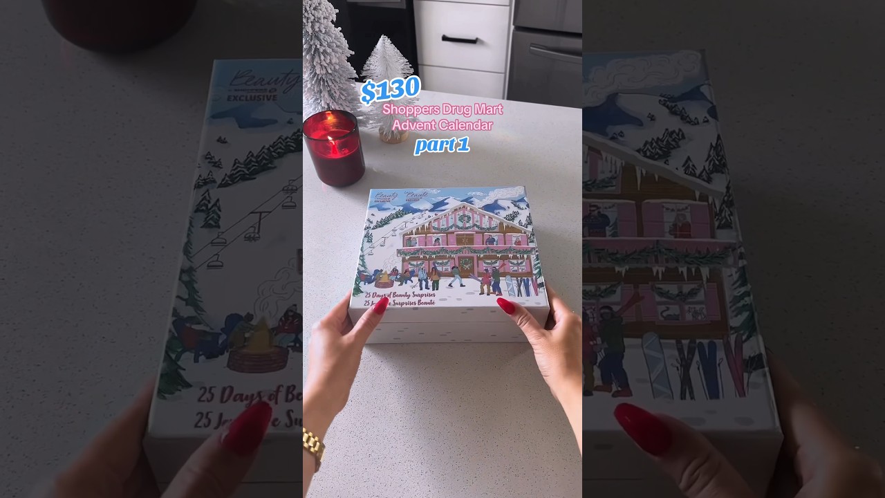 $130 SHOPPERS DRUG MART ADVENT UNBOXING 🩷❄️