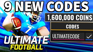 *NEW* WORKING ALL CODES FOR Ultimate Football IN 2024 APRIL! ROBLOX Ultimate Football CODES