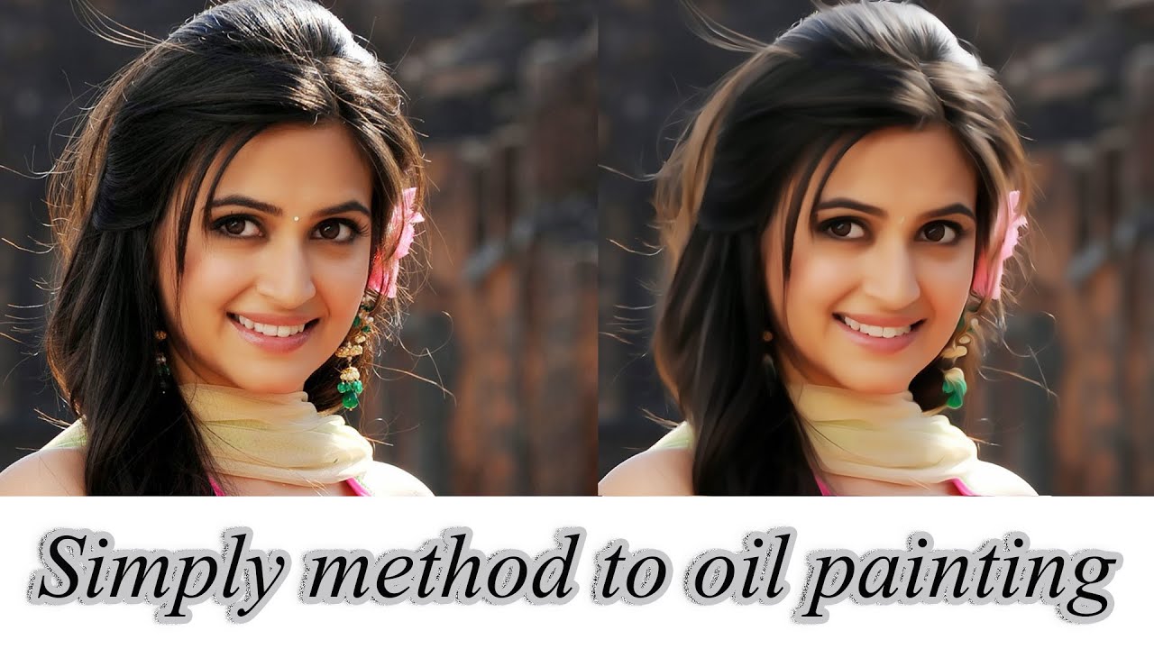 Photo to Oil Painting Effect (With Oil Painting Filter)