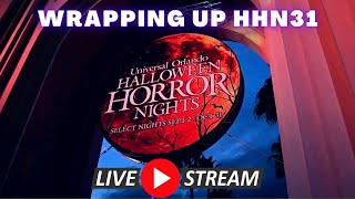 The End Of Halloween Horror Nights 2022 Livestream