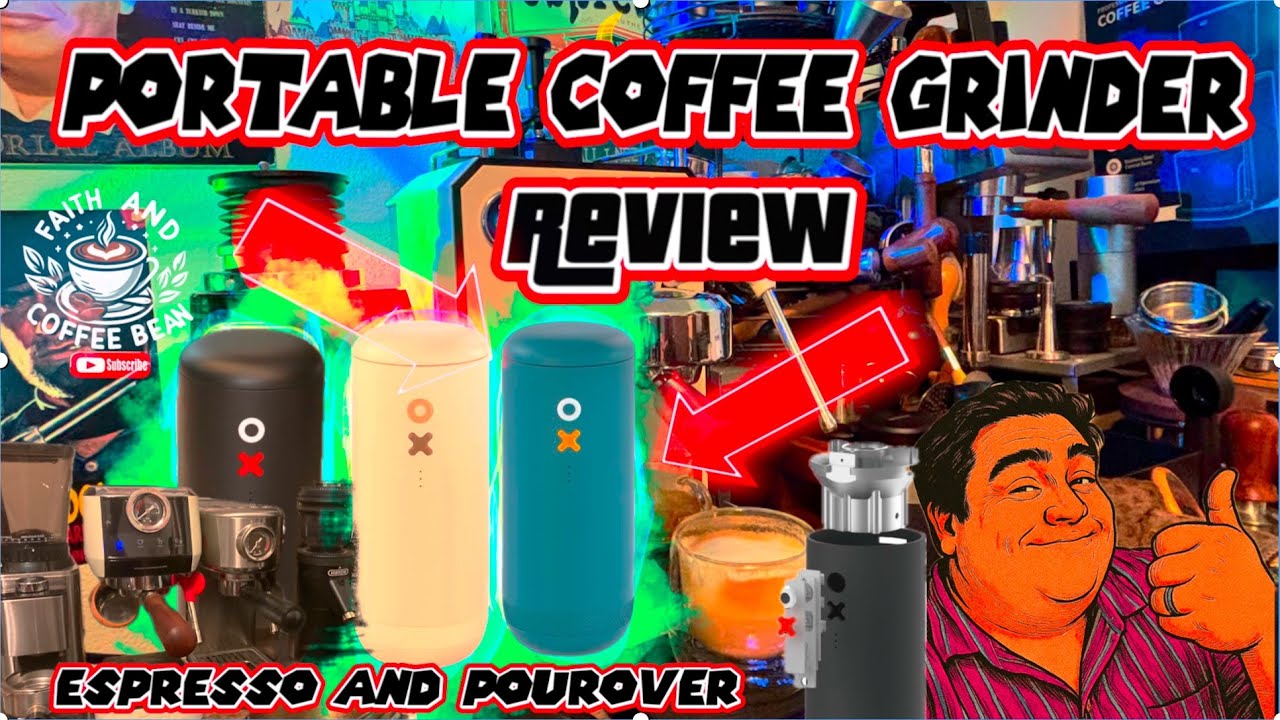 Nuttii OX A TIMEMORE Brand Portable Coffee / Espresso Grinder Review Travel Conical Burr USB-C