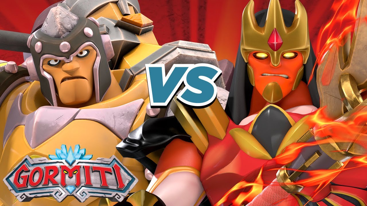 GORMITI | Bataille: Keryon vs Titano