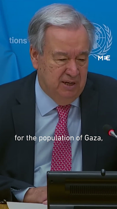 UN chief says ‘no parallel’ to Gaza’s destruction, renews calls for ceasefire