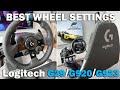 Forza Motorsport BEST WHEEL SETTINGS for Logitech G29 / G920 / G923