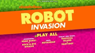 Opening To Nickelodeon Robot Invasion 2014 Dvd