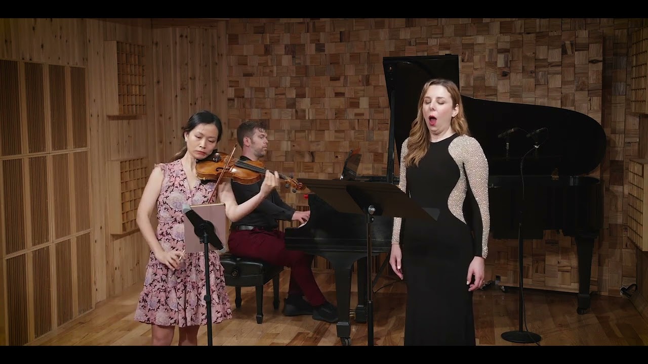 Chère Nuit by Alfred Bachelet | Sara LeMesh, soprano | Luosha Fang, violin | Jason Wirth, piano