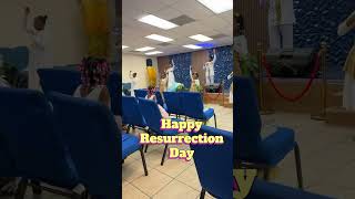 Kids does this praise dance! #shorts #praisedance #easter #sunday #dance