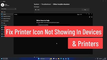 Fix Printer Icon Not Showing In Devices & Printers