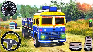 Offroad Indian Truck Driving Simulator | Heavy Duty Cargo Transport Truck Driver | Android Gameplay screenshot 2