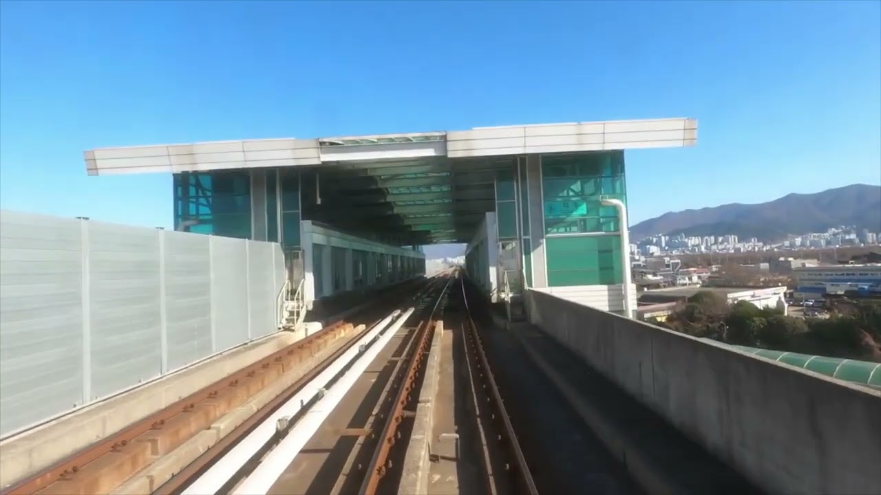 [1080p]부산-김해 경전철 사상 가야대 전구간 주행영상(재업)
