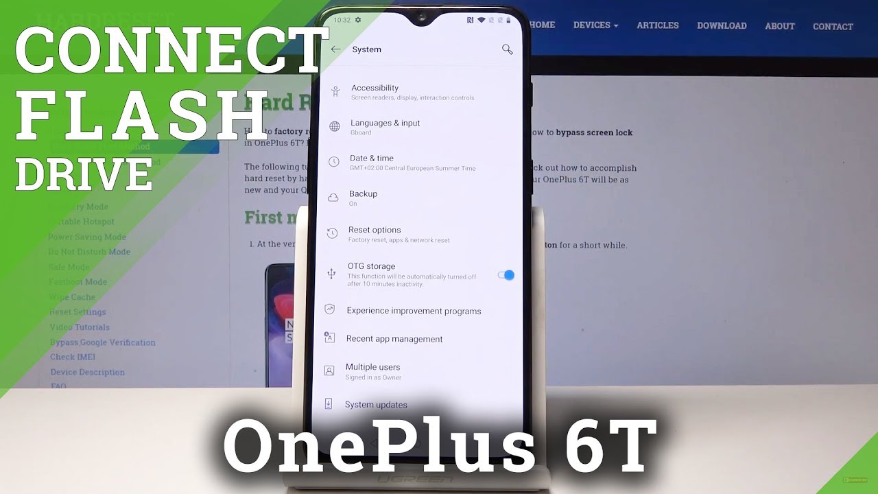 How to Enable OTG Connection in OnePlus 6T Turn On OTG Connection YouTube