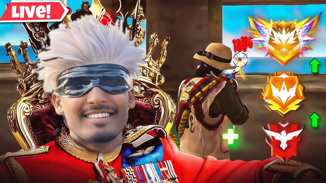 New Rank S48 Grandmaster Top 1 Live Rank Push 😍 Rts Live Free Fire LIVE ...