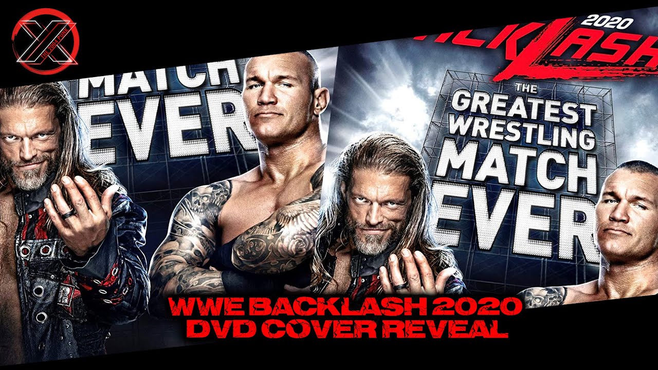 WWE Backlash 2020 DVD Cover Reveal YouTube