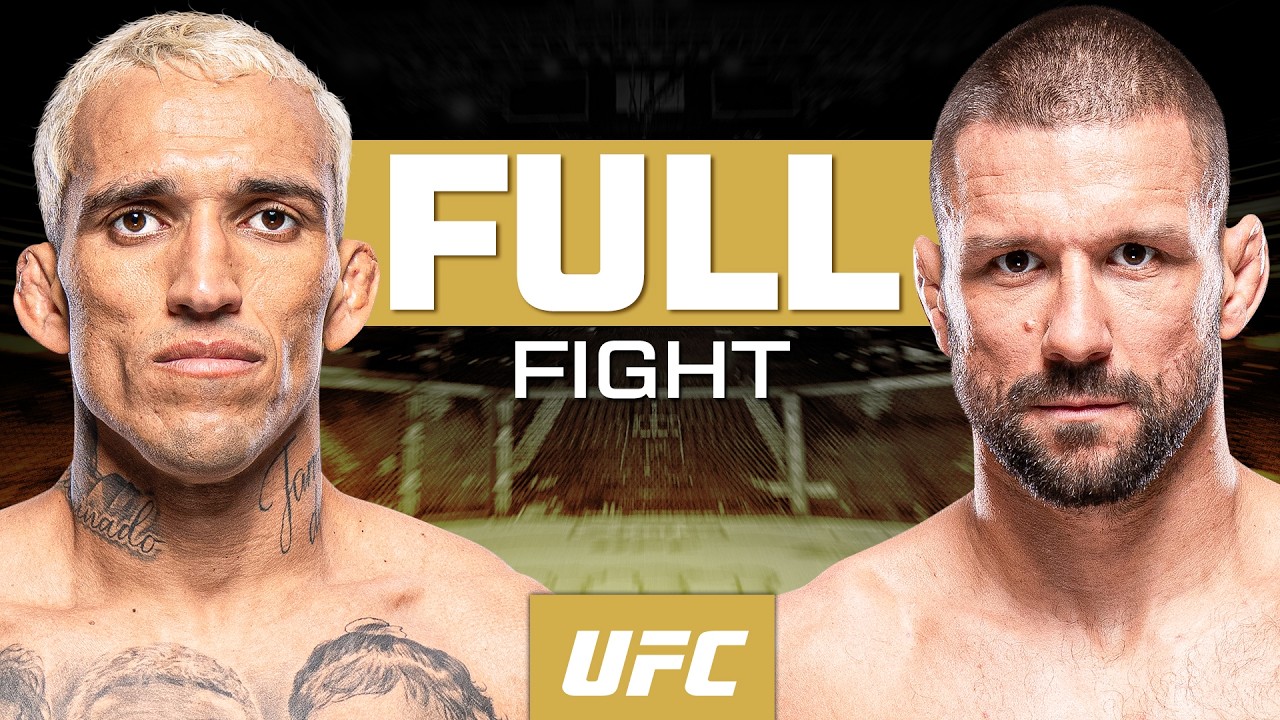 Charles Oliveira vs Mateusz Gamrot | Full Fight | UFC 326