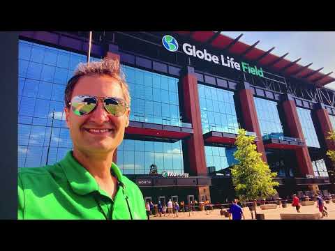 Dave Kaval Oakland A’s President Shows Us Globe Life Field In Arlington, Texas - Vlog