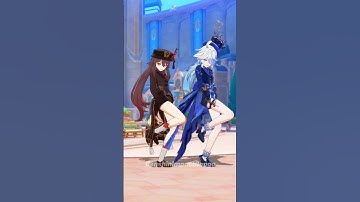 Furina & Hu Tao Soda Pop Dance | Genshin Impact [MMD]