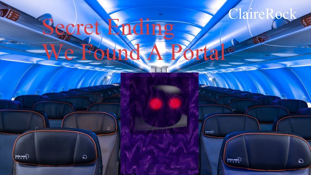 Secret Ending Roblox Airplane The Story Youtube