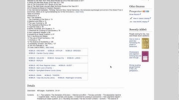 Request Books from MOBIUS Libraries