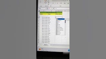 Excel Logical Conditions✅ | Get Office Status Trick In Excel🔥 #excel #howto #exceltutorial #bytetech