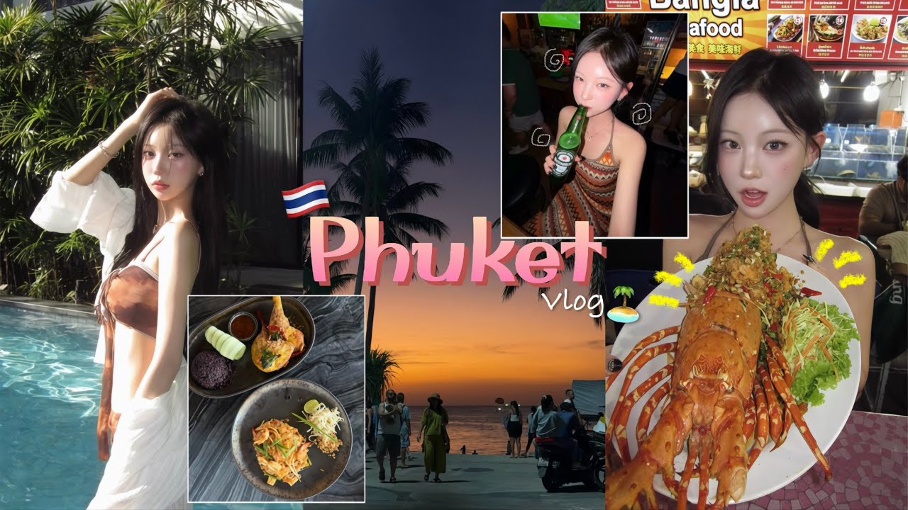 푸켓 VLOG 🇹🇭겨울엔 더운 나라 가줘야 해..🪽[ep.1]