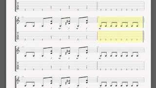 Metallica   The Four Horsemen James guitar tablature