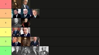 Tier Listing Democratic Presidents