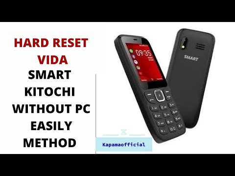 HARD RESET REMOVE PASSWORD VIDA K242 SMART KITOCHI WITHOUT COMPUTER