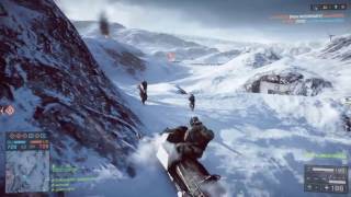 Battlefield 4 - Snowmobile Double Roadkill