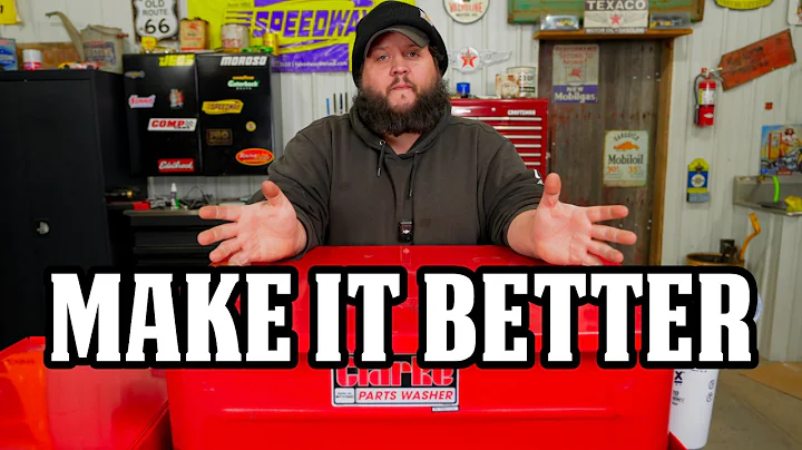 Harbor Freight Parts Washer Hacks