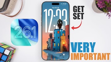 iOS 26.1 - How To Properly Update Your Device !