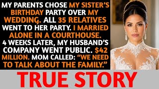 My Parents Skipped My Wedding for My Sister’s Birthday - Then Begged for Money
