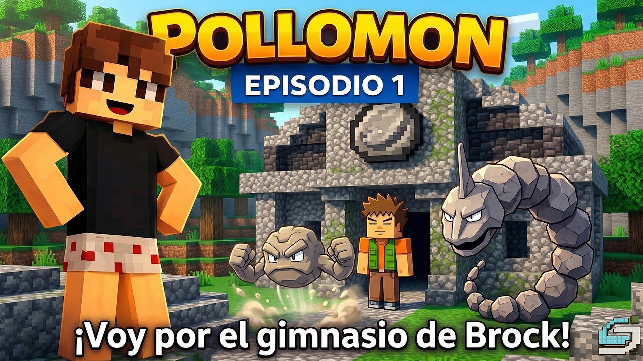 Pollomon EMPIEZA LA AVENTURA ⚡ | Pollomon Ep. 1 – Primer Gym (Brock) - YouTube